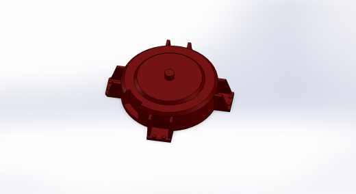 简易机械臂3D数模图纸 Solidworks设计缩略图